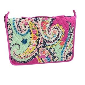 Vera Bradley WILDFLOWER PAISLEY VBI17 Hanging Travel Toiletries Case NWOT